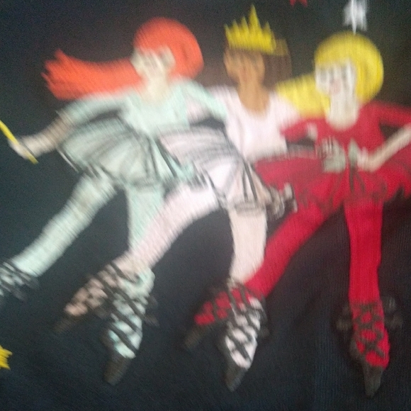 Hanna Andersson Black Dress with Colorful Print - Picture 4 of 8